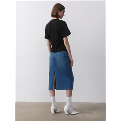 Футболки CONTE LD 2710 Футболка из хлопка с манжетами по рукавам и рисунком