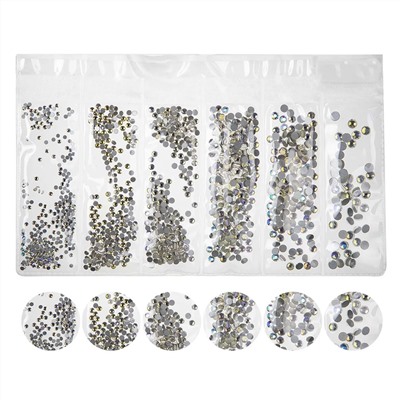 Nail Art Набор страз для ногтей, синий 15850