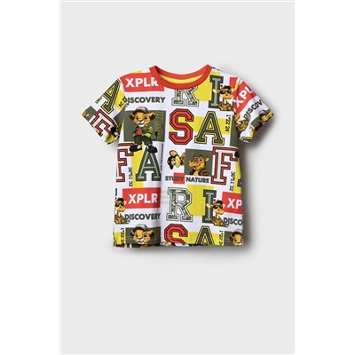 Фуфайка трикотажная для мальчиков (футболка) PLAYTODAY, 1239800