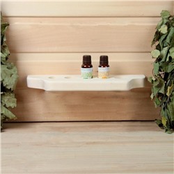 Полка для эфирных масел «Лира», 30×7×3 см, деревянная, настенная, «Добропаровъ»