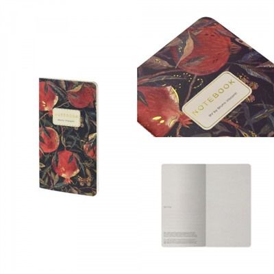 Записная книжка А6  30л клетка "ГРАНАТ" 7-30-001/24 Bruno Visconti