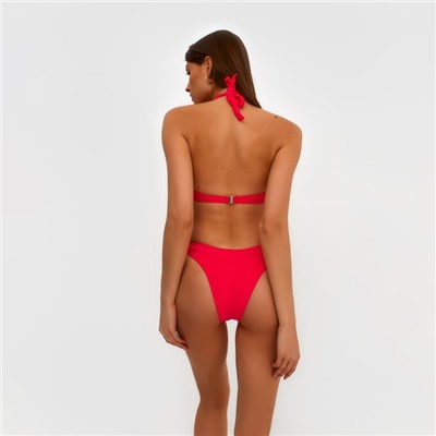 Купальник раздельный бельевой женский MINAKU, размер 48, красный