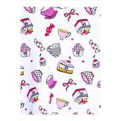 Комплект трикотажный для девочек: фуфайка (футболка), шорты PLAYTODAY, 1239769