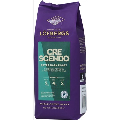 Lofbergs Lila. Crescendo (зерновой) 400 гр. мягкая упаковка