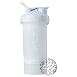 Blender Bottle, Бутылка-блендер BlenderBottle, ProStak, белая, 22 унции