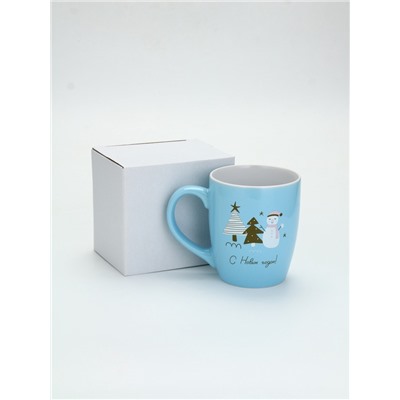 Кружка керамическая новогодняя «С новым годом!», 690 мл