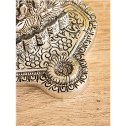 Подставка под благовония «Ганеша в храме», 6.5×7.5×8.5 см, алюминий