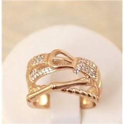 Кольцо позолота  Н01-2614 размер 17