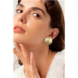 Серьги Суперлегкие Полусфера + Подарок НАТАЛИ, 1133041