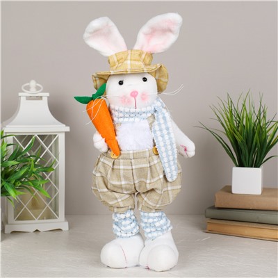 Декоративное украшение Кролик на телескопических ножках 34/55 см / GH-19/2 /уп 20/60/*