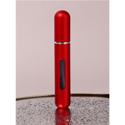 Атомайзер для парфюма, с распылителем, 10 мл, красный