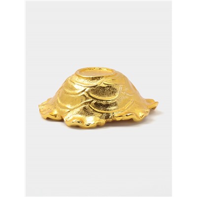 Блюдо «Розовый бутон», 18×18×6 см, алюминий