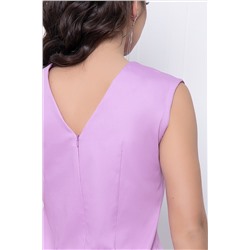 Платье футляр "Сильвия" (сирень) П5705