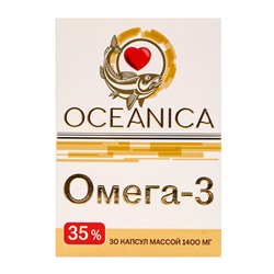 Омега‑3 — 35 % «Океаника» капсулы 1400 мг, 30 шт.