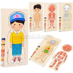 Пазл-вкладыш "Мальчишка"