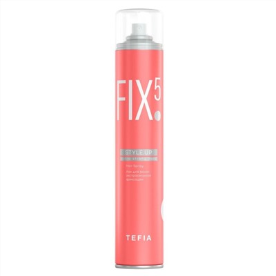TEFIA Style.Up Лак для волос экстрасильной фиксации / Hair Spray Extra Strong Hold, 500 мл