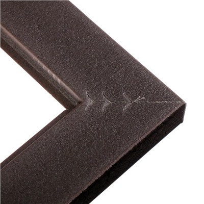 Рама для картин (зеркал) 21×30×4.4 см, пластиковая, Calligrata 6744, серебристая