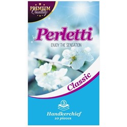 Носовые платки Perletty 3х с. 10шт