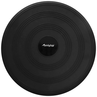 УЦЕНКА Подушка балансировочная ONLYTOP, массажная, d=32 см, чёрная