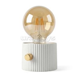 Светильник "Лампочка" (цвет белый) в коробке