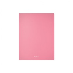 Папка пластиковая 2 кольца 24мм Matt Pastel 500мкм 49977 ассорти ErichKrause