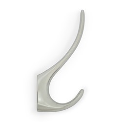 Крючок мебельный CAPPIO NOTE, двухрожковый, цвет хром