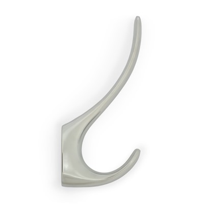 Крючок мебельный CAPPIO NOTE, двухрожковый, цвет хром