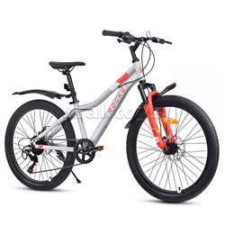 Велосипед 24" Rocket Vela Pro 24 , цвет серый, размер 13"