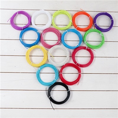 3D ручка Luazon Unicorn, трафареты и 150 метров пластика комплекте, работа с ABS и PLA