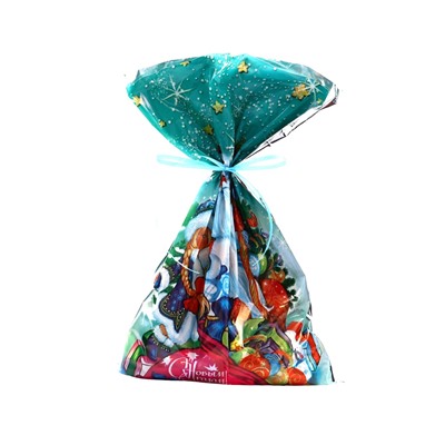 Сладкий новогодний подарок «Кубик», конфеты + игрушка, детский, 500 г