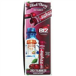 Zipfizz, Healthy Energy Mix With Vitamin B12, Black Cherry, 20 Tubes, 0.39 oz (11 g) Each