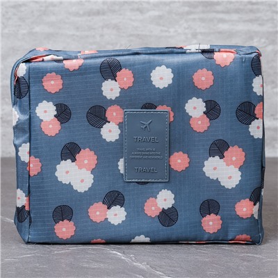 Сумка-органайзер 24х19,5 см / DE-180 /уп 200/ (Синяя горох)