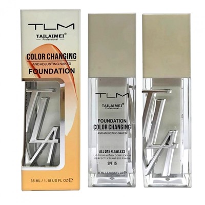 Тональный крем TLM Foundation Color Changing SPF 15