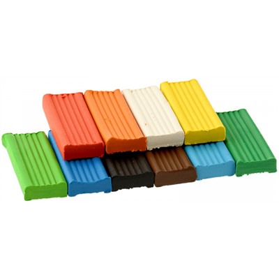 Пластилин  10цв 150 гр.  ПКМ10-П Каляка-Маляка