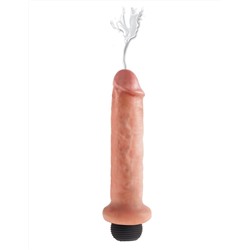 Фаллоимитатор с имитацией семяизвержения 7  Squirting Cock - 21,6 см.