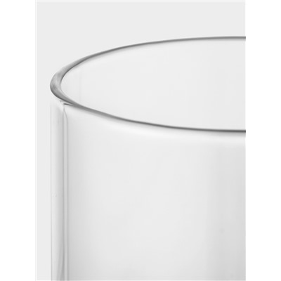 Банка для сыпучих BellaTenero «Эко», 300 мл, 6.7×13.7 см, с мерной шкалой, с бамбуковой крышкой, стекло, прозрачная