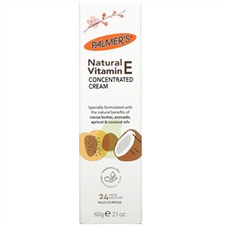 Palmer's, Natural Vitamin E Concentrated Cream, 2.1 oz (60 g)