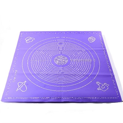 80339-70-70 Коврик для раскатки теста 70х70 силикон (х50)