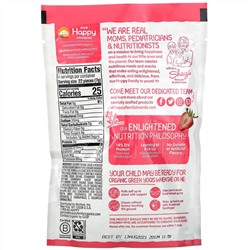 Happy Family Organics, органический греческий йогурт, клубника и банан, 28 г (1 унция)