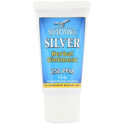 Natural Path Silver Wings, Травяная мазь с серебром, 250 PPM, 1,5 унции