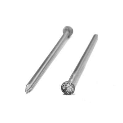 Гвозди ТУНДРА, строительные, ГОСТ 4028-63, без покрытия, 3×80 мм, 25 кг