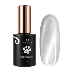 MANITA Гель-лак для ногтей с эффектом кошачьего глаза / Korean Cat №02, 10 мл 28440