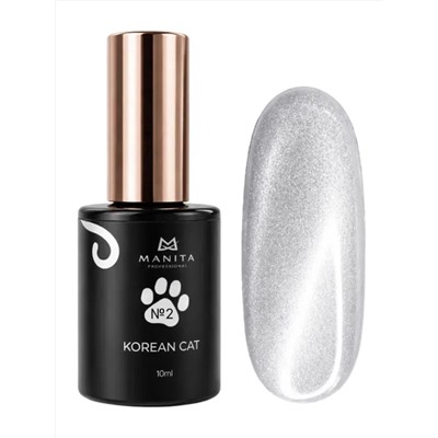 MANITA Гель-лак для ногтей с эффектом кошачьего глаза / Korean Cat №02, 10 мл 28440