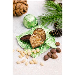 Кедровый грильяж с сосновой шишкой / шоу-бокс / 540 г / ТМ Сибирский кедр