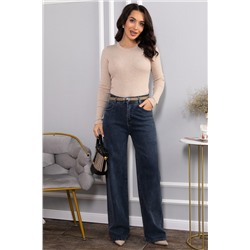 Джинсы Эшна (мокрый асфальт) Б14602-4М