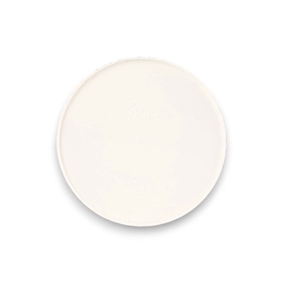 Кашпо для цветов «Золотое напыление», 1.6 л, d=14 см, h=15.5 см, белое, золотистое