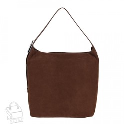 Сумка женская кожаная 3349QAA brown Polina&Eiterou