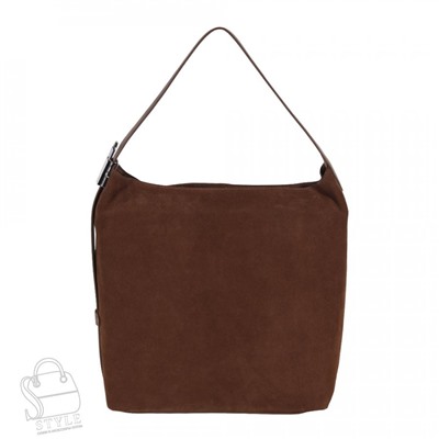 Сумка женская кожаная 3349QAA brown Polina&Eiterou