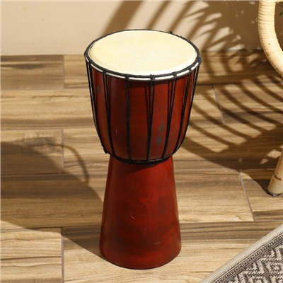 УЦЕНКА Сувенирный музыкальный инструмент «Барабан Джембе классический», 40×18×18 см