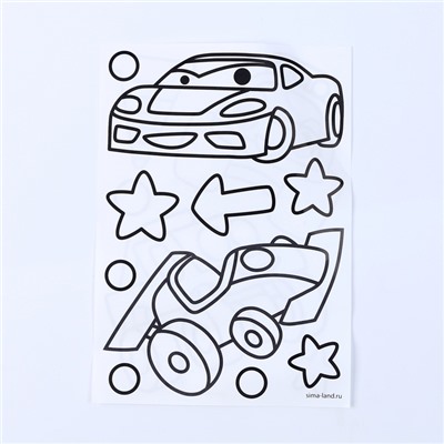 Витражные фигурки «Гонщики»